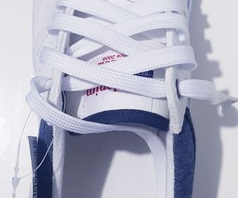 side image for MERKAL OFF-WHITE NYC PLIMPSOLLS - SIZE 43/9 - 2