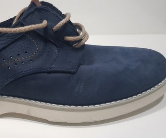 side image for SENDA ROAD LEATHER DERBY CASUAL SHOE - SIZE 42/8 - 2