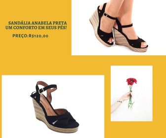 side image for Sandália Anabela - 3